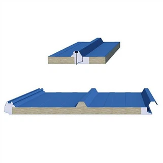 Płyty warstwowe dachowe z wełny mineralnej