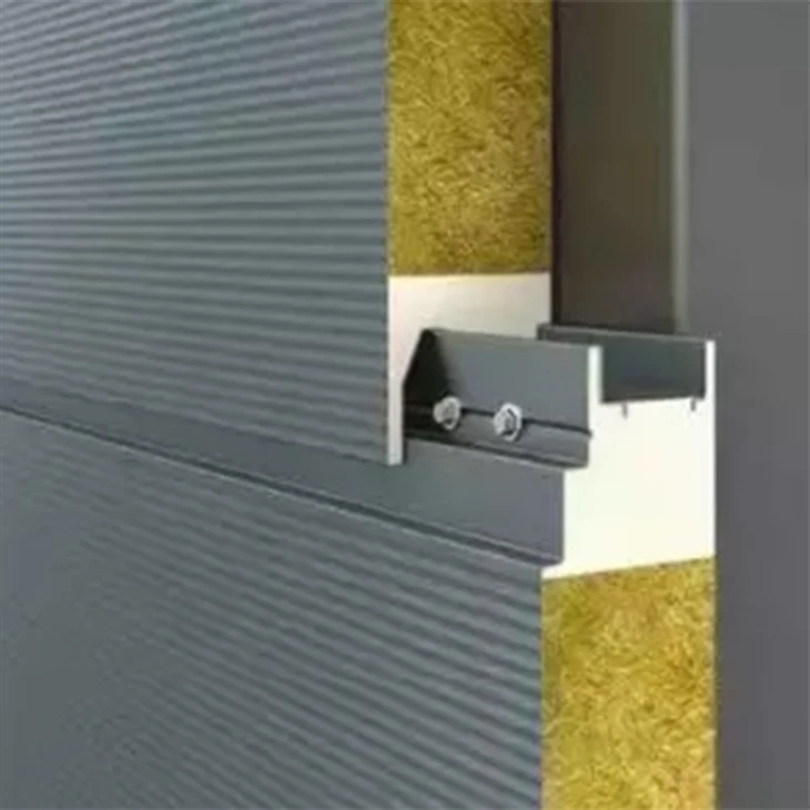 Panel warstwowy z wełny mineralnej z krawędzią PU